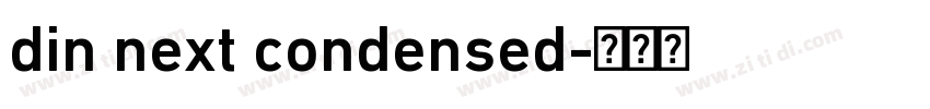 din next condensed字体转换 din next condensed字体转换